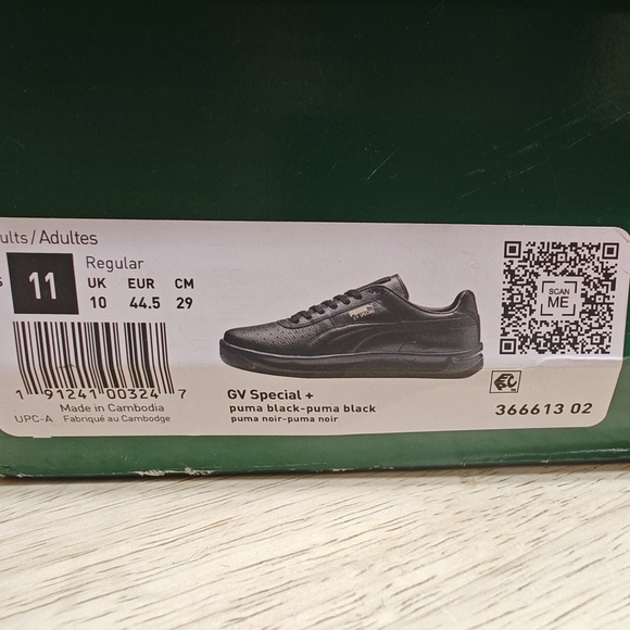 PUMA GV Special Black Men's Shoes - Picture 4 of 7